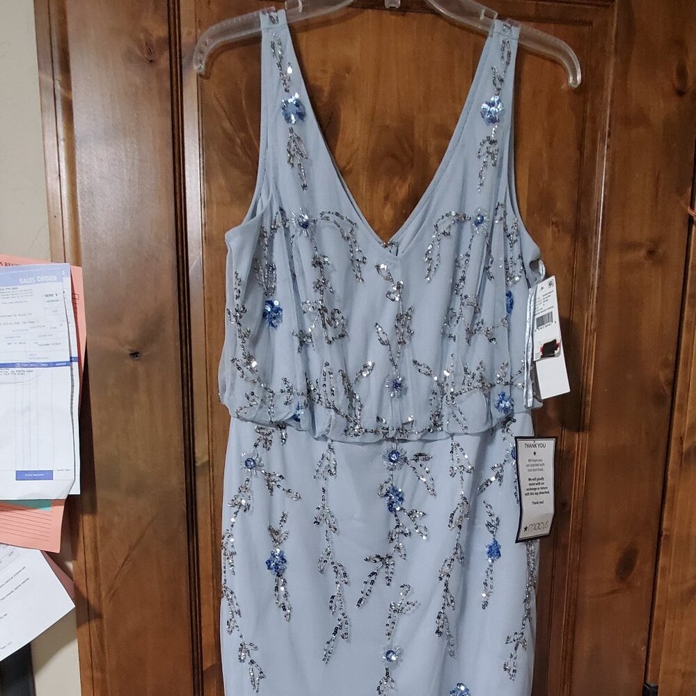 Papell Studio Embellished Dress with tags